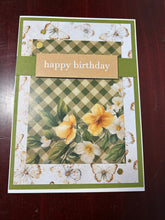 Load image into Gallery viewer, Happy Birthday Handmade Dimensional Card &amp; Envelope