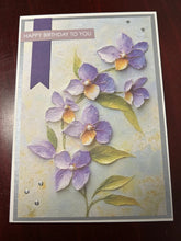 Load image into Gallery viewer, Happy Birthday Handmade Dimensional Card &amp; Envelope