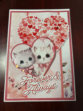 Load image into Gallery viewer, Forever &amp; Always Dimensional Handmade Card &amp; Encelope