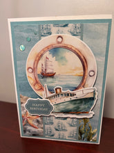 Load image into Gallery viewer, Happy Birthday Handmade Dimensional Card &amp; Envelope