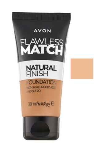 Light Nude 220g Flawless Match Natural Finish Foundation 30ml