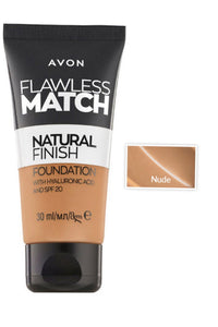 Nude 228g Flawless Match Natural Finish Foundation 30ml