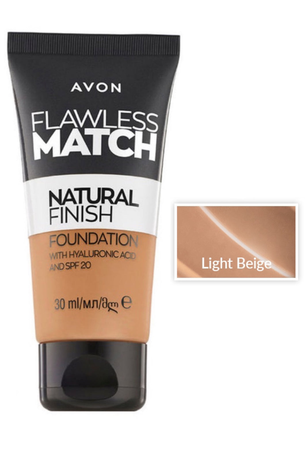 Light Beige 210N Flawless Match Natural Finish Foundation 30ml