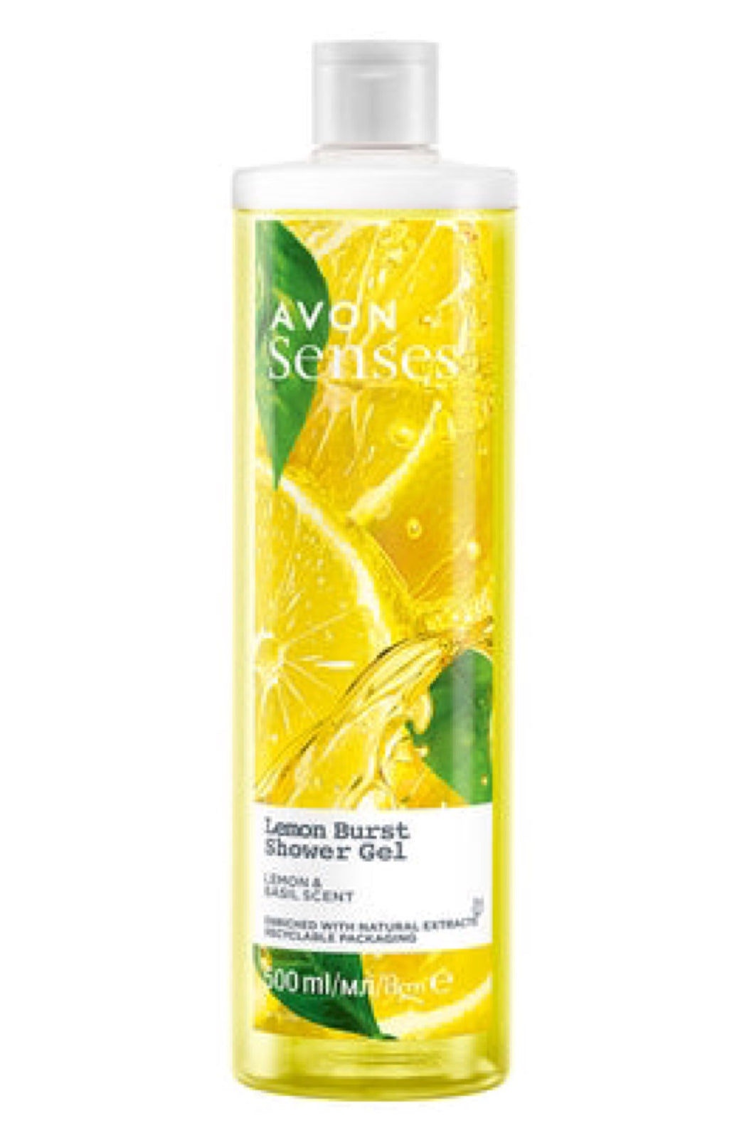 Lemon Burst Shower Gel 500ml Lemon & Basil Scent