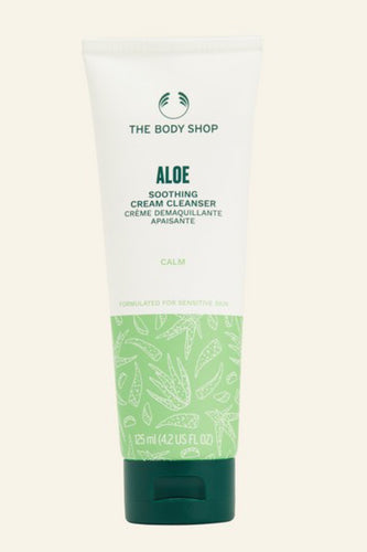 Aloe Soothing Cream Cleanser 125ml The Body Shop