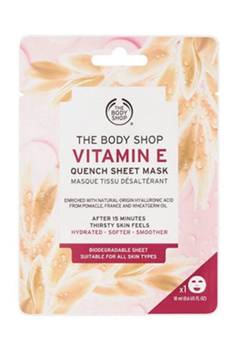 Vitamin E Quench Sheet Mask The Body Shop