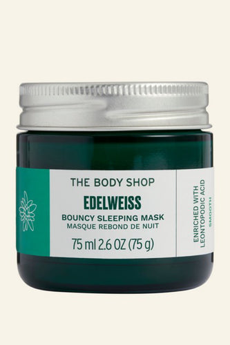 Edelweiss Bouncy Sleeping Mask 75ml The Body Shop💕