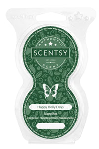 Happy Holly Days Scentsy Pods