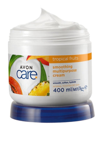 Avon Care Tropical Fruits Smoothing Multipurpose Cream 400ml