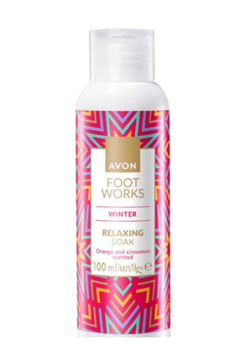 Foot Works Winter Relaxing Foot Soak Orange & Cinnamon 100ml ...