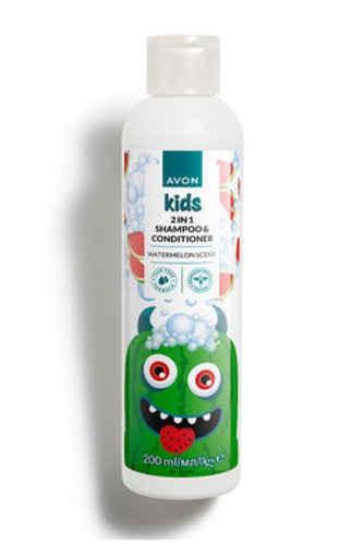 Avon Kids 2 in 1 Shampoo & Conditioner Watermelon Scent 200ml