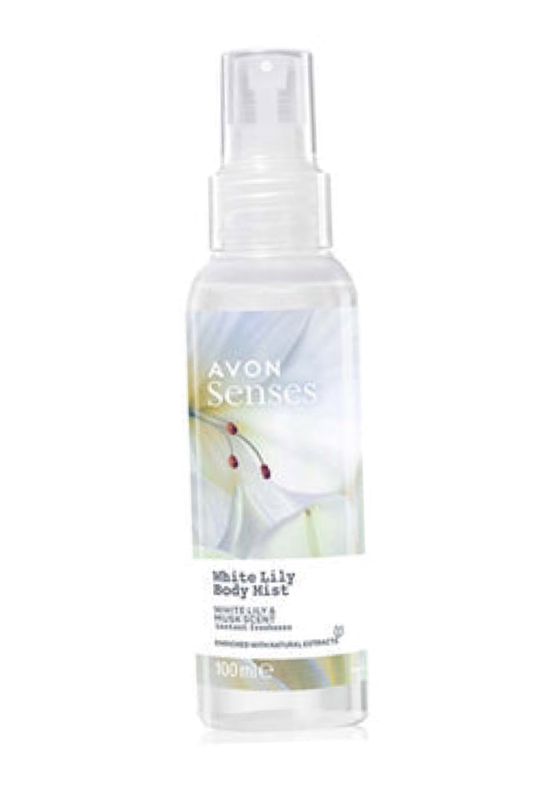 New Senses White Lily Body Mist - 100ml White Lily & Musk Scent