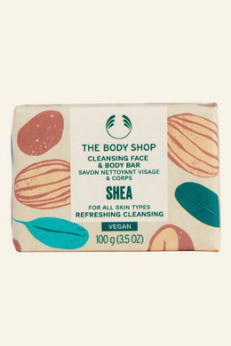 Shea Cleansing Face & Body Bar 100g The Body Shop