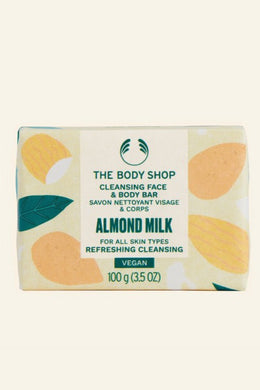 Almond Milk Cleansing Face & Body Bar 100g The Body Shop