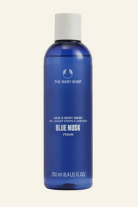 Blue Musk Hair & Body Wash 250ml The Body Shop