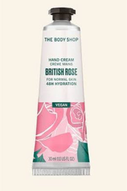 British Rose Hand Cream 30ml The Body Shop