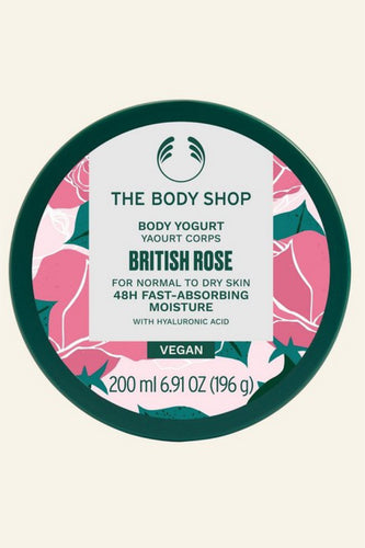 British Rose Body Yogurt 200ml The Body Shop