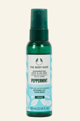 Peppermint Invigorating Foot & Leg Mist 100ml The Body Shop