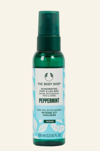 Peppermint Invigorating Foot & Leg Mist 100ml The Body Shop💕