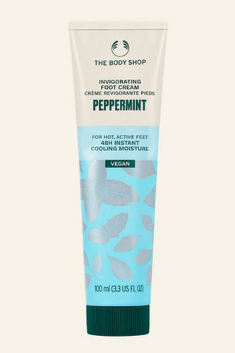 Peppermint Invigorating Foot Cream 100ml The Body Shop