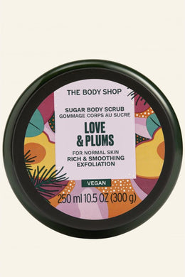 Love & Plums Body Scrub 250ml The Body Shop