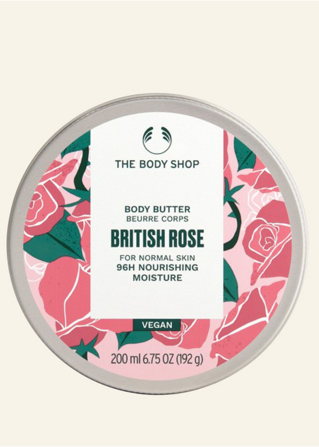 British Rose Body Butter 200ml The Body Shop