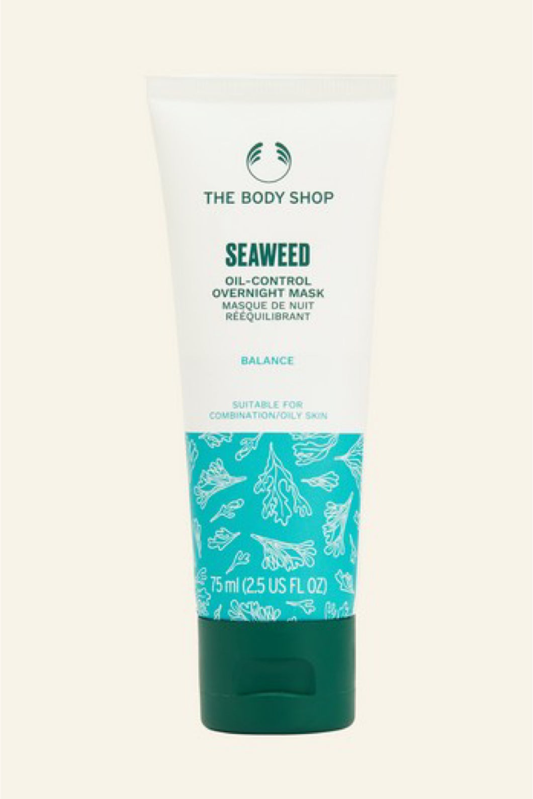 Seaweed Oil Control Overnight Mask 75ml The Body Shop