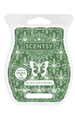 Banana Leaf & Bamboo Scentsy Bar