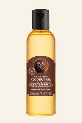 Coconut Oil Brilliantly Nourishing Pre-Shampoo Hair Oil 200ml The Body Shop