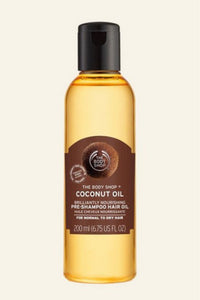 Coconut Oil Brilliantly Nourishing Pre-Shampoo Hair Oil 200ml The Body Shop