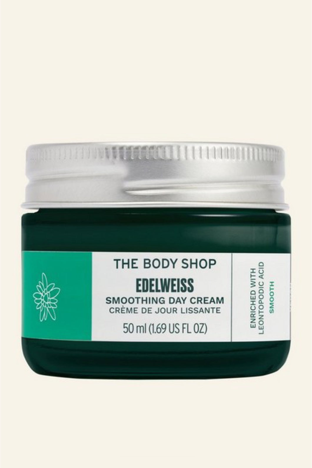 Edelweiss  Smoothing Day Cream 50ml The Body Shop