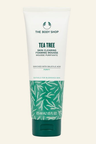 Tea Tree Skin Clearing Foaming Mousse 125ml The Body Shop