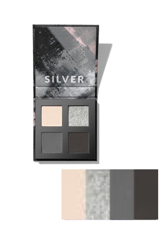 Avon Ultra Colour Eyeshadow Quad Palette SILVER