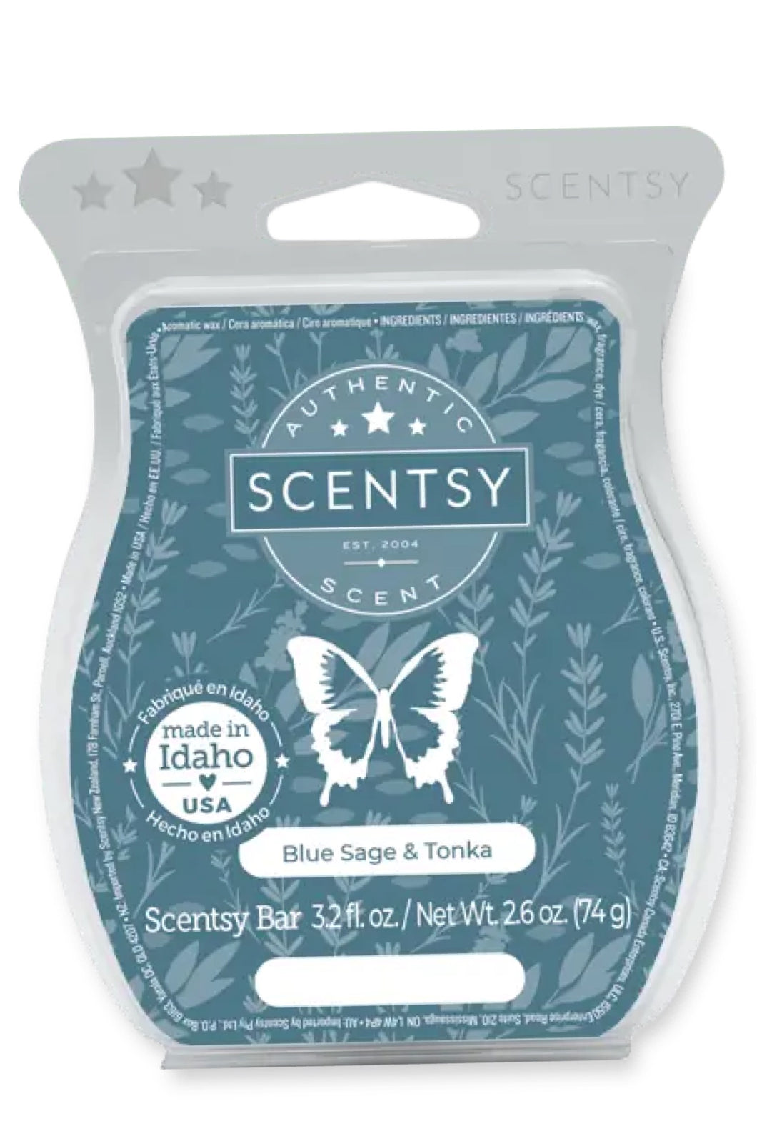 Blue Sage & Tonka Scentsy Bar