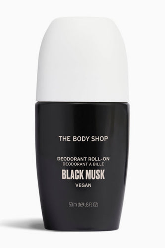 Black Musk Deodorant Roll on 50ml The Body Shop