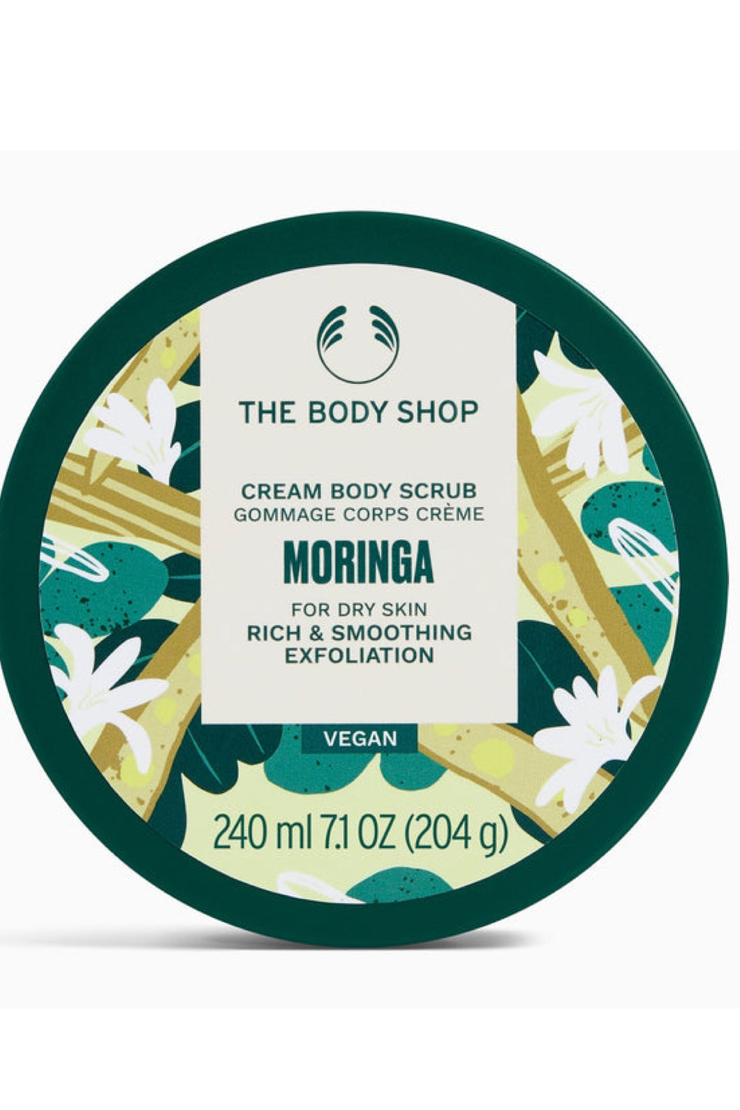 Moringa Cream Body Scrub 240ml The Body shop