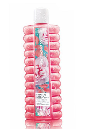 Soothing Petals Bubble Bath Tiare Blossom & Peony Scent - 500ml