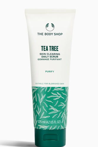 Tea Tree Skin Clearing Daily Scrub 125ml The Body Shop