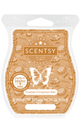 Frosted Cinnamon Roll Scentsy Bar💕