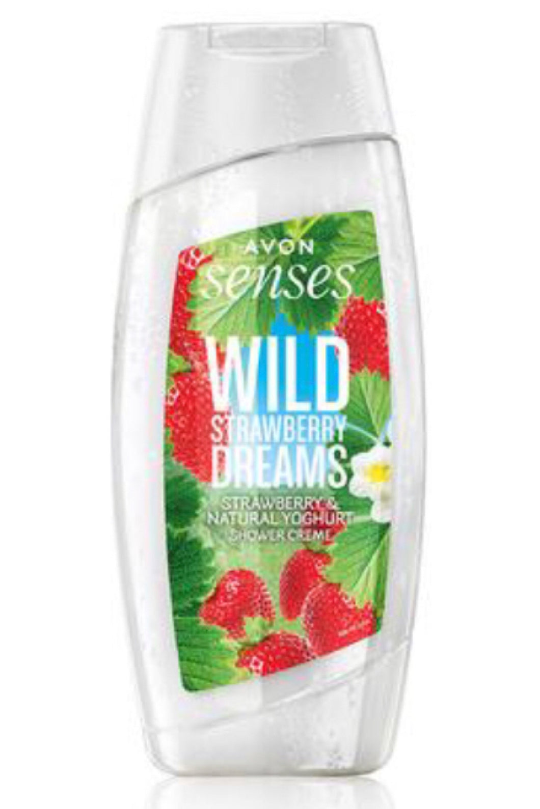 Avon Senses Wild Strawberry Dreams Strawberry & Natural Yoghurt Shower Crème 500ml