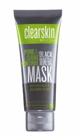Clearskin Pore & Shine Control Black Mineral Mask 75ml