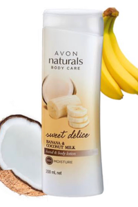 Naturals  Banana & Coconut Milk Hand & Body Lotion 200ml