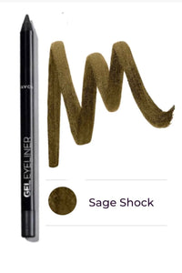 Sage Shock Gel Paint Eyeliner
