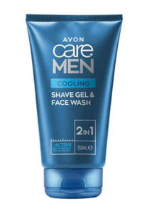 Avon Care Cooling Shave Gel & Face Wash 150ml