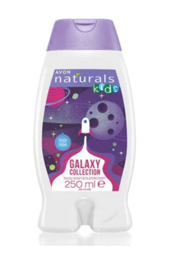 Naturals Kids Galaxy Collection 2 in 1  Lavender Body Wash and Bubble Bath 250ml