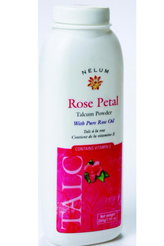 Rose Petal Nelum Talcum Powder with Pure Rose Oil 200g