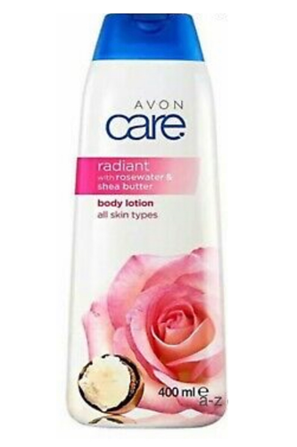 Avon Care Radiant Rose Water & Shea Butter Body Lotion 400ml