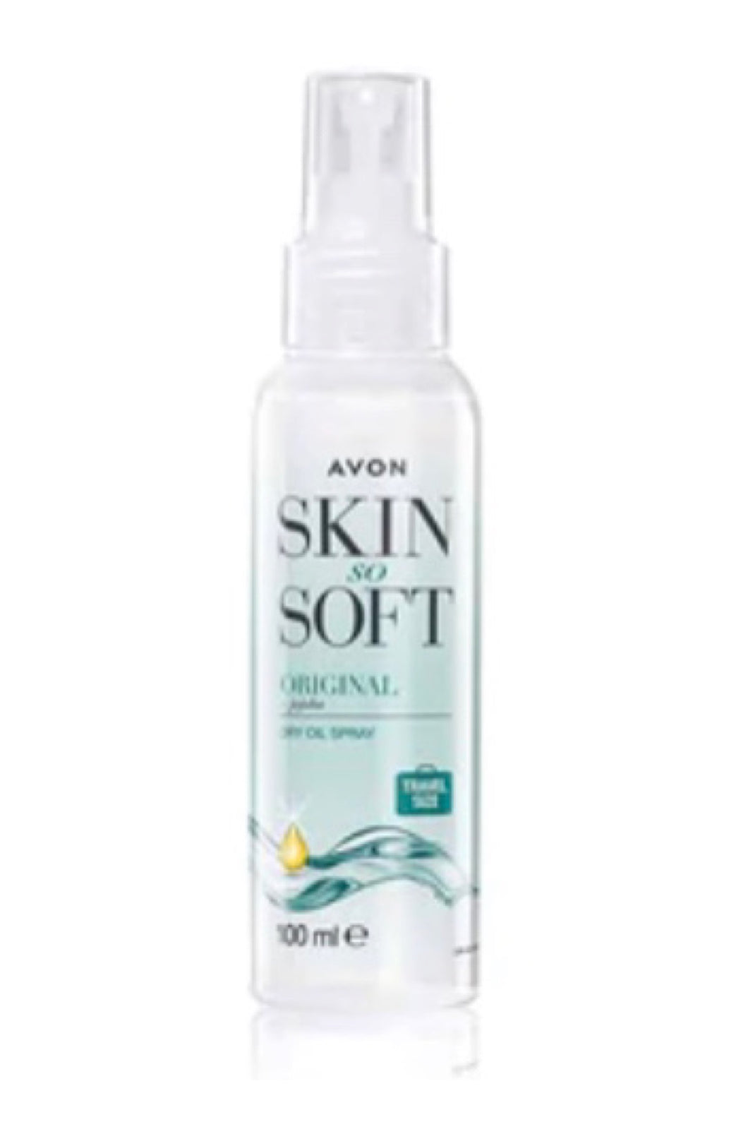 Avon Skin So Soft  Original Dry Oil Spray Travel Size 100ml