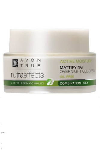 Avon True Nutra Effects Mattifying Overnight Gel Cream 50ml