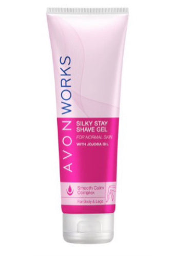 Avon Works Silky Stay Shave Gel 150ml